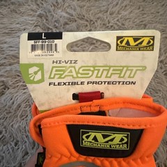 Mechanix Wear Hi-Viz FastFit Work Gloves Large Fluorescent Orange