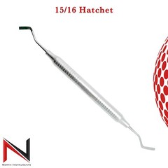 HATCHET #15/16 Sharp Edge Retention Carbers Steel Handle Dental Instruments