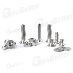720x Stainless Steel Phillips Countersunk Flat Head Machine Screw Assortment Kit