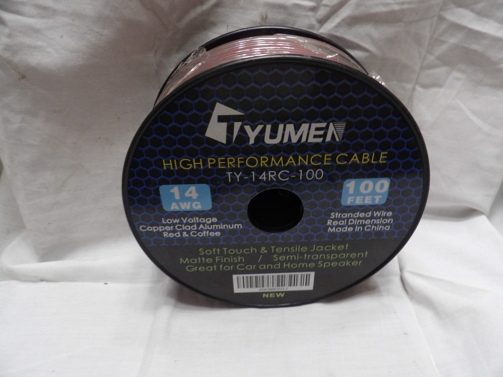 Tyumen High Performance Cable TY-14RC-100 14 AWG 100′