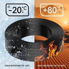 10 Gauge 2 Conductors 100FT Electrical Wire, Flexible Low Voltage PVC Copper …