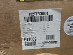 Marathon Cat. GT1009 Electric Motor 3hp 3ph 3532 RPM 182T Fr. Inverter Duty