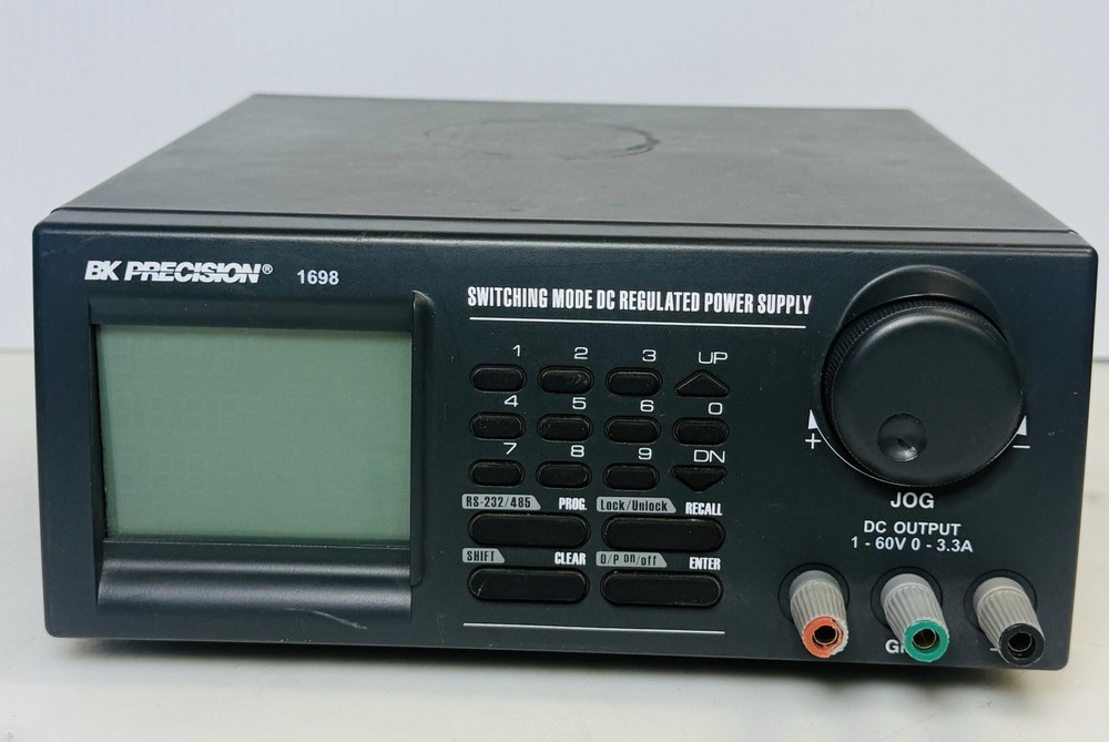 BK Precision 1698 DC Power Supply, 1-60Vdc, 3.3 A FOR PART OR NOT WORKING