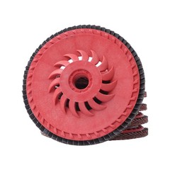 10 PCS Type 29 Ceramic Grain Flap Sanding Discs 4-1/2″ x 7/8″ 80 Grits