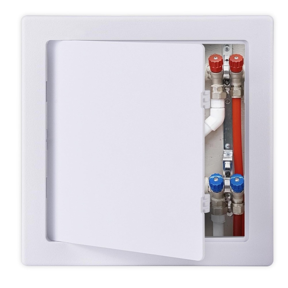 18×18 Inch White Access Doors Reinforced Hinged Panel Drywall Wall Ceiling