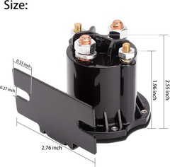 10L0L Golf Cart 48V Solenoid for EZGO TXT 2010-up & All 48V MPT 800/1000 Vehicle