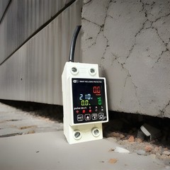 120V 240V 63A WiFi Smart Amp Meter Earth Leakage Voltage Reclosing Protector