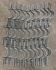 Lot of 30 B-Line Series B3373-4ZN 4 Inch Zinc Plated Riser Clamp