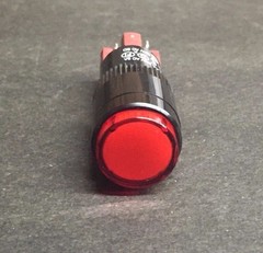 EAO 01-131.025/003 Illuminated Pushbutton Switch Red (1pc =1 lot)
