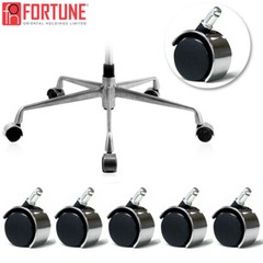 Set of 5 Office Chair Replacement Swivel Office Chair Wheels Casters 2″