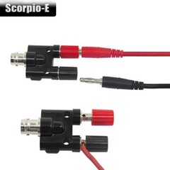 BNC Female to Dual 4mm Banana Female Jack Coaxial Adapter Connector Binding Post