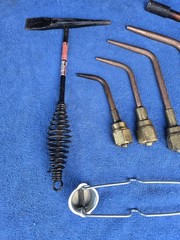Victor Brazing Tips Lot With Rosebud Attachment And Striker