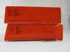 Lot of 2 IBM Correctable Ribbon Cassette for Typewriters – Black 1299300