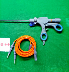Laparoscopic Bipolar Maryland Gold Jaw with 2pc Cable Free Reusable Instruments