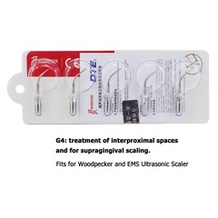 Woodpecker HW-5L Ultrasonic Scaler Handpiece Dental Piezo Tips G1 G4 P1 P3 EMS