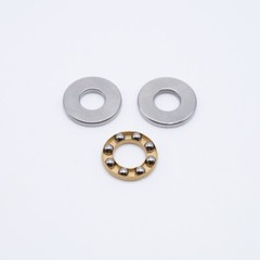 F4-10G Miniature Thrust Ball Bearing 4x10x4 Grooved