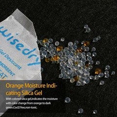 10 Gram x 30 Packs Food Grade Silica Gel Desiccant Packets Orange Color Cobalt