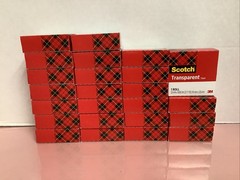 24 rolls Scotch Transparent Tape, 3/4 in. x 1000 in