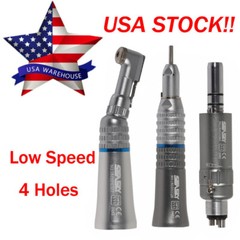 Low Speed Handpiece Straight Contra Angle Air Motor NSK Style YP/EP/YX Dental