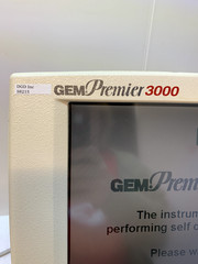 Instrument Laboratory GEMPremier 3000 5700 Blood/Gas Electrolyte Analyzer S8215