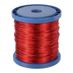 16 AWG Magnet Wire, 16 Gauge 80 oz Enameled Copper Wire, 155C(311F), Red,Blue