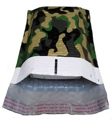 25 8.5×12 Camo Poly Bubble Mailer Envelope Shipping Wrap Plastic Mailing