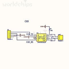 5Pieces SN65HVD230 VP230 Driver Module CAN Transceiver Communication Module
