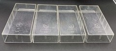 4 Hard Plastic Replacement Drawers 20-501 Plastic Drawers