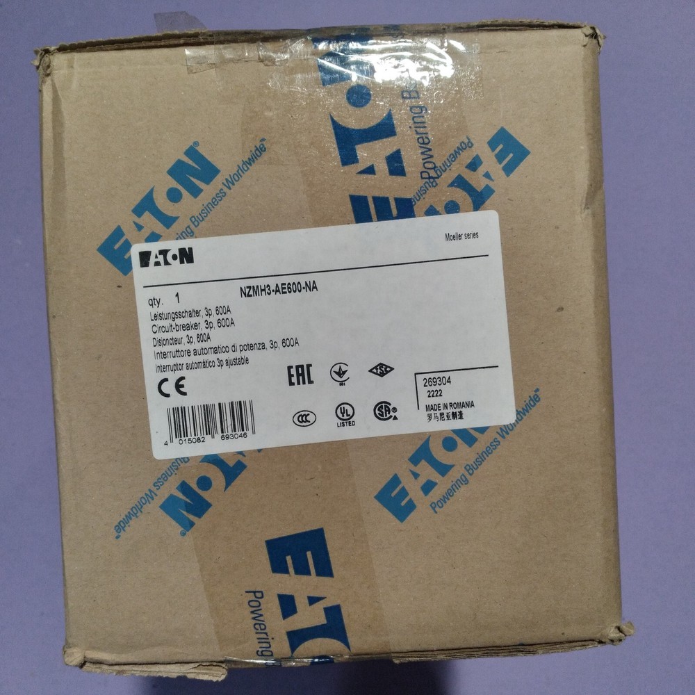 EATON NZMH3-AE600-NA circuit breaker 3p 600A