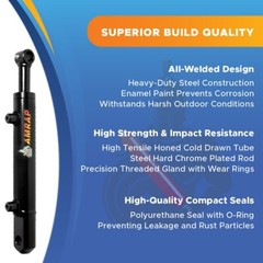 2×20 Hydraulic Cylinder 2″ Bore, 20″ Stroke – Double Acting Tang Universal