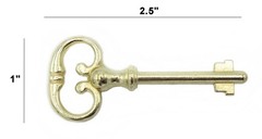Metal Magery Roll Top Desk Lock Key for Desks and Vintage Furniture Antique…
