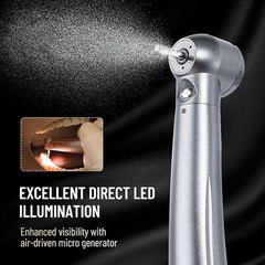 10x eLabPal Dental (LED E-generator) High Speed Handpiece 4 Holes for NSK Style