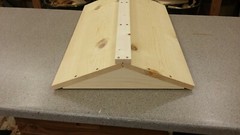 Bee Hive, 20 Top Bar with Roof Top Bar Backyard Bee Keeping Hive