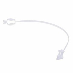 20 Pcs Dental Disposable Scarf Apron Napkin Holder Plastic Bib Clips 4 Colors