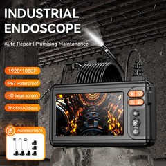 8.5mm Rigid Single Lens Industrial Borescope Camera 5″ 1920P Video Endoscope