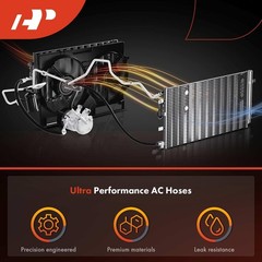 A-Premium A/C Liquid Line Hose Assembly Compatible with International Harvester