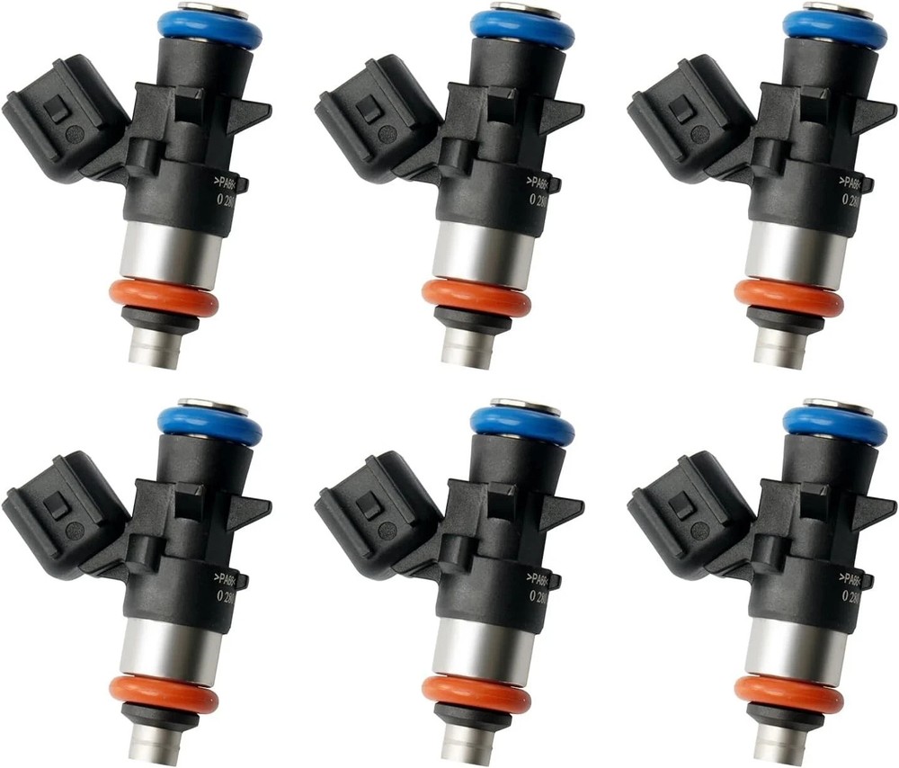 6 PCS New GENUINE MOPAR FUEL Injectors WRANGLER Challenger 3.6L 5184085AC