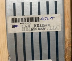 Helmold Steel Rule Die Material 50 Degrees SE .937 30″ Lot of 5 USA NEW