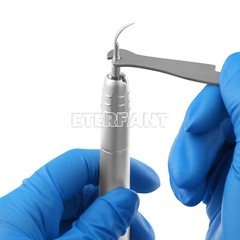 ENTERFANT Dental Ultrasonic Air Perio Scaler Handpiece Hygienist 2H/4H+3Tips