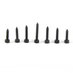 M2 M2.6 M3 M3.5 M4 M5 M6 Black Steel Hex Socket Cap Head Self Tapping Screws