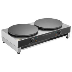 VEVOR 16-Inch Electric Crepe Maker Commercial Crepe Machine 3400W Double Head