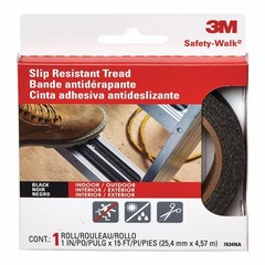 3M 610B-R1X180 Black Safety-Walk Anti-Slip Tape 15 L ft. x 1 W in.