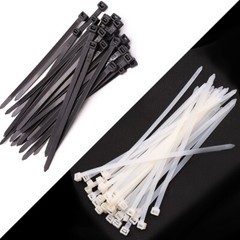 Plastic Cable Zip Ties Width 4mm/Long 100 120 200 250 300mm Nylon Tie Wraps UV