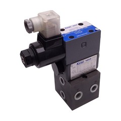 Tokyo Keiki DG4V-3-2A-U-H-100 Solenoid Valve, 35MPa, 3/8in NPT, 24VDC Coil