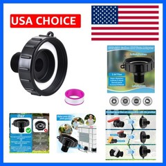 250 Gallon IBC Water tote Hose Adapter, Food Grade IBC Drain Adapter,Water Ho…