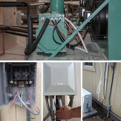 PVC Conduit Kit with Straight & Angle Fittings