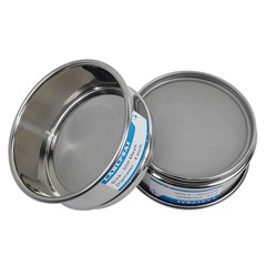500 Mesh Lab Sieves 4″ Diameter 304 Stainless Steel Wire Cloth Test Sieve for…