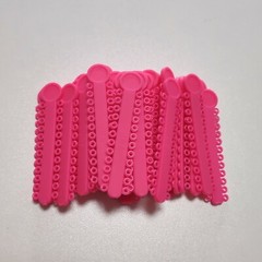 1Pack/1008pcs Dental Ligature Ties Orthodontic Elastic Rubber Bands 38 Colors