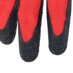 12 Pairs Crinkle Latex Rubber Coated Grip Work Gloves Cut Resistant Size L