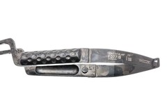 Aesculap FD771B NOIR Micro Scissors – Straight Bayonet, Serrated, Sharp, 250mm